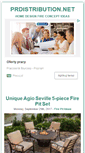 Mobile Screenshot of prdistribution.net